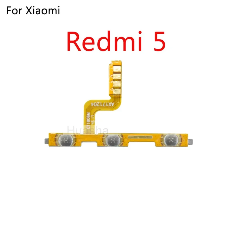 Power Volume Button Switch On Off Button Flex Cable For Redmi 3 3S 4A Note 2 3 4 5 Plus Pro 4X S2