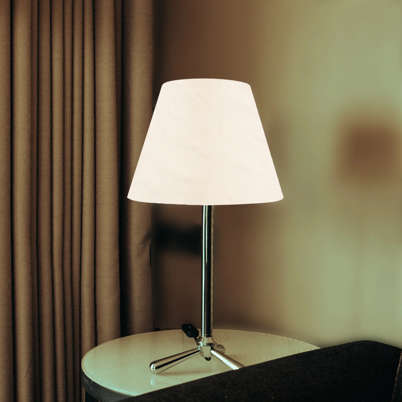 

Premium Lampshade Fabric Material Diy Light Cover Craft For Tabletop Floor Lamp Durable Fade Resistant Easy Assembly