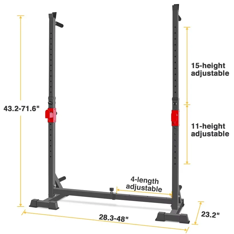 Fitness exercise squat frame with attractive force tower power station immersion