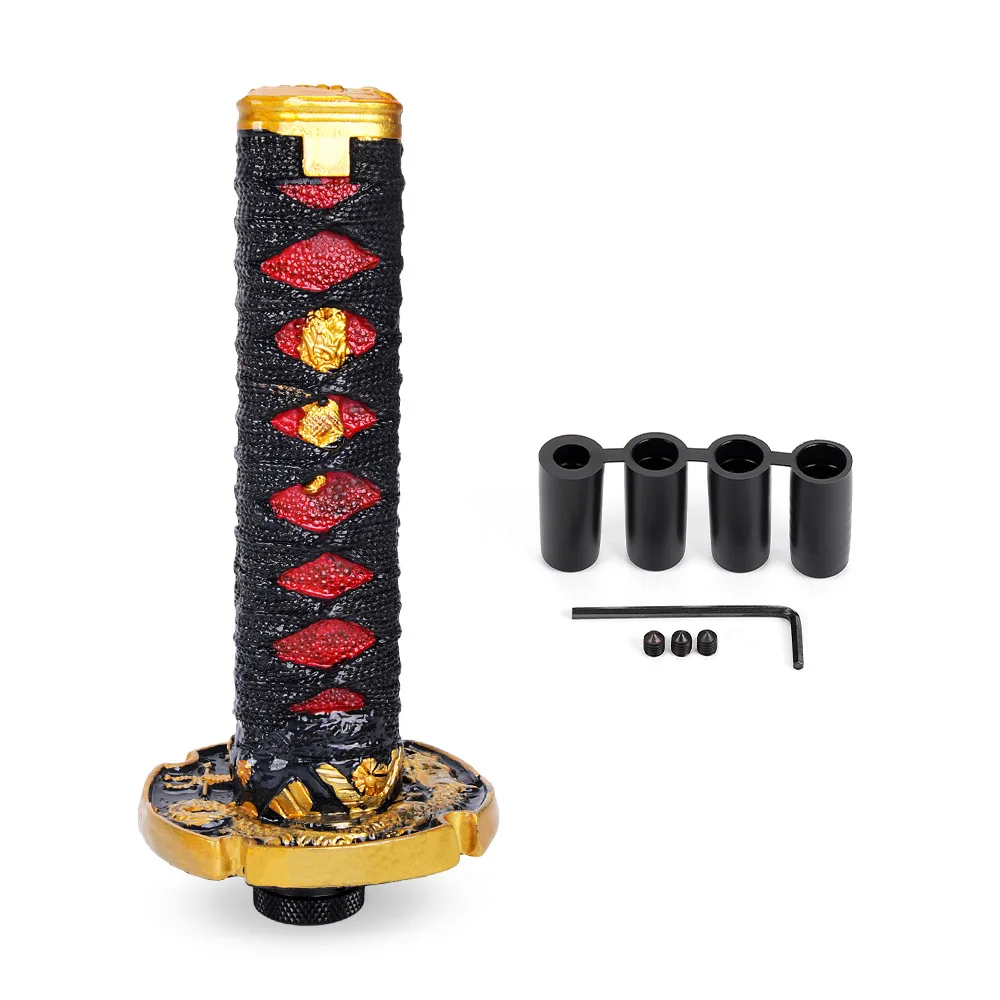 

Katana Style Shift Knob - Samurai Sword Gear Shift Handle for Automatic Transmission Modification