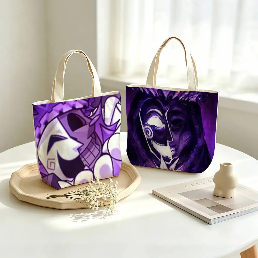 

Vintage Gaming Forsaken Pin Creative N-Noli Printed Canvas Tote Bag Shoulder Bag Commuter Mommy Shopping Bag