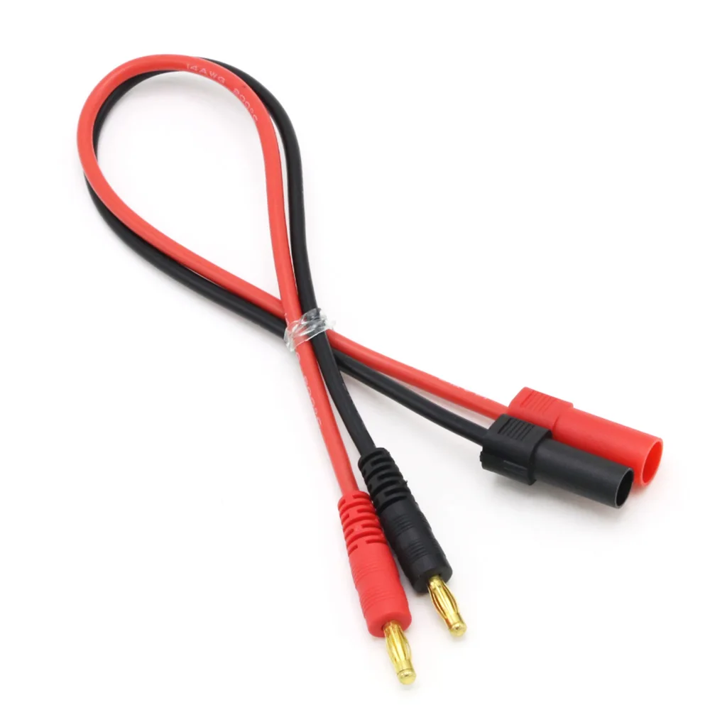 10 قطعة 4 مللي متر الموز التوصيل إلى XT90 XT60 AS150 EC5 TRX تاميا عمداء T التوصيل كابل شحن 12AWG 30 سنتيمتر ل RC يبو بطارية IMAX B6 شاحن