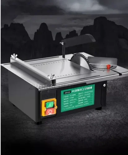Upgrade High-power Woodworking Decoration Table Saw Mini Mini Small Household Push Table Plate Multi-functional Cutting Machine