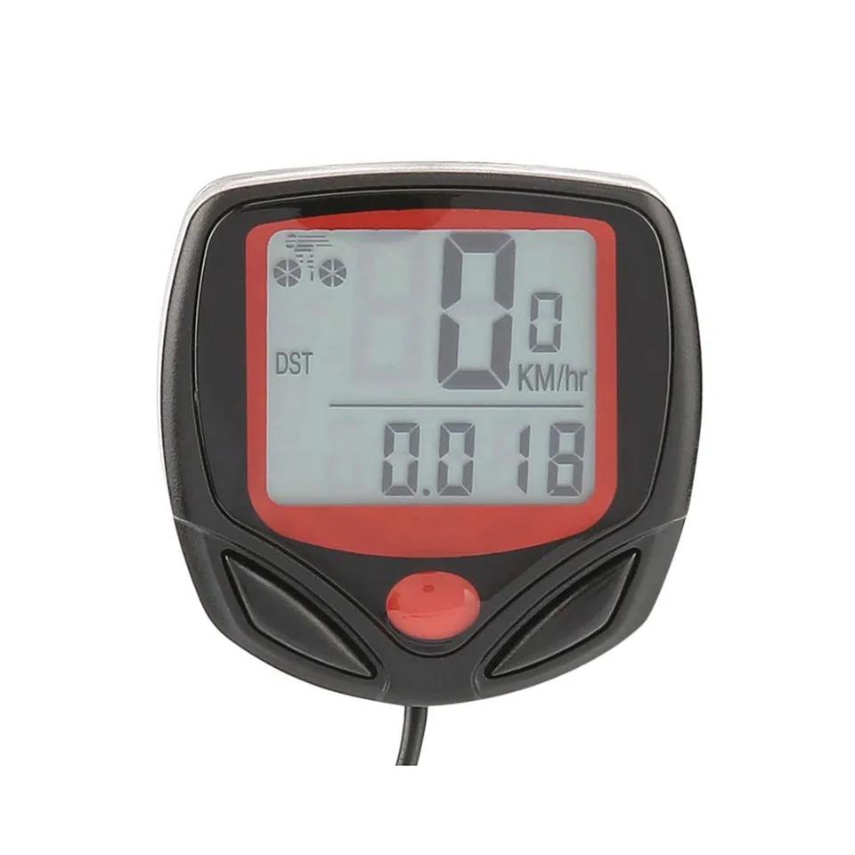 Cycling Stopwatch Riding Speedometer Bike Computer with LCD Digital Display Waterproof Bicycle Odometer  Cycling Accessories