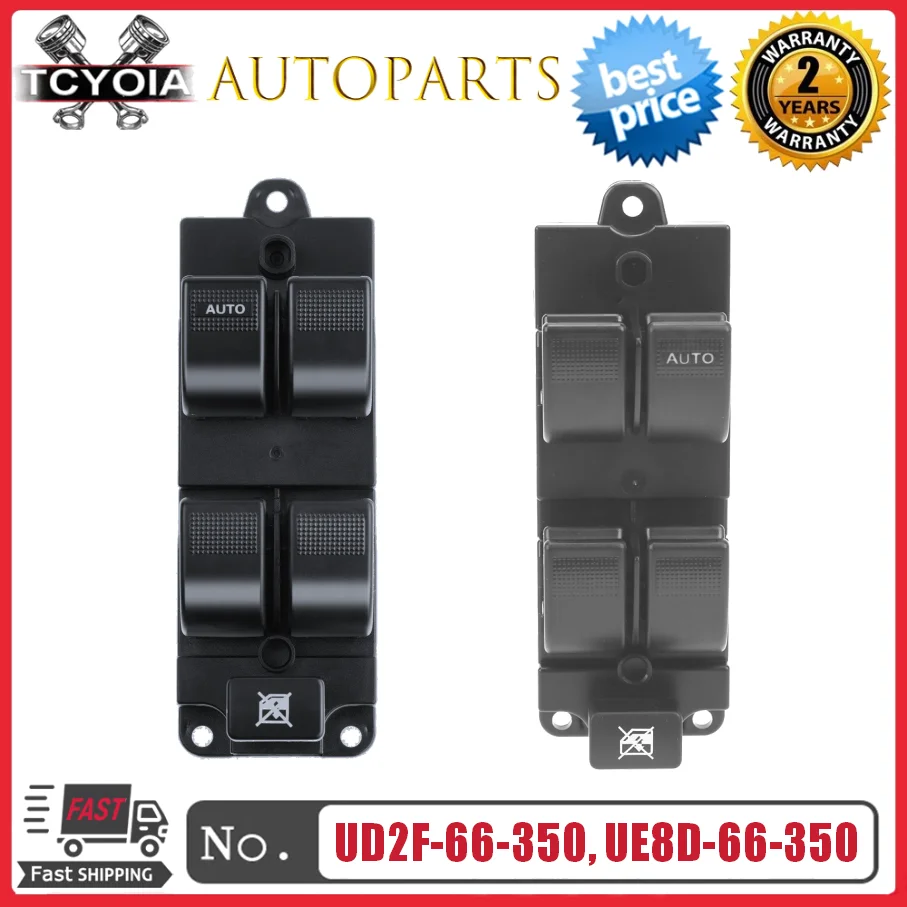 Master Power Window Switch 6M34-14505-DA UD2F-66-350 UE8D-66-350 For Ford Ranger Mazda BT-50 2006-2012