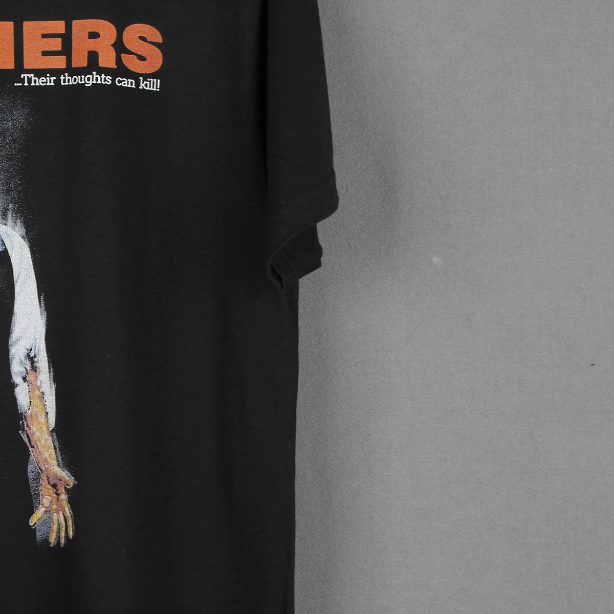 Scanners T-Shirt David Cronenberg Horror Movie Videodrome Prince of Darkness Men's Clothing Short Sleeve Cotton Summer Shirt