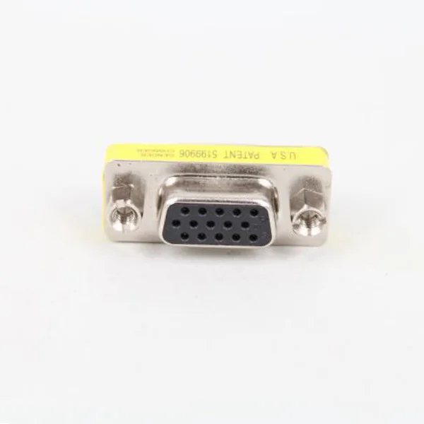

High Quality Vga Changer Female to Female Adapter for Screen Signal Extension Strong Build Low Signal Loss