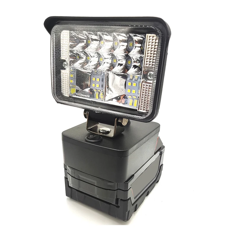 for Makita/Bosch/Dewalt/Milwaukee 18V Li-ion Battery For Worx 20V 3 Inch Work Light LED Cordless Tool Lamp Emergency Lighting