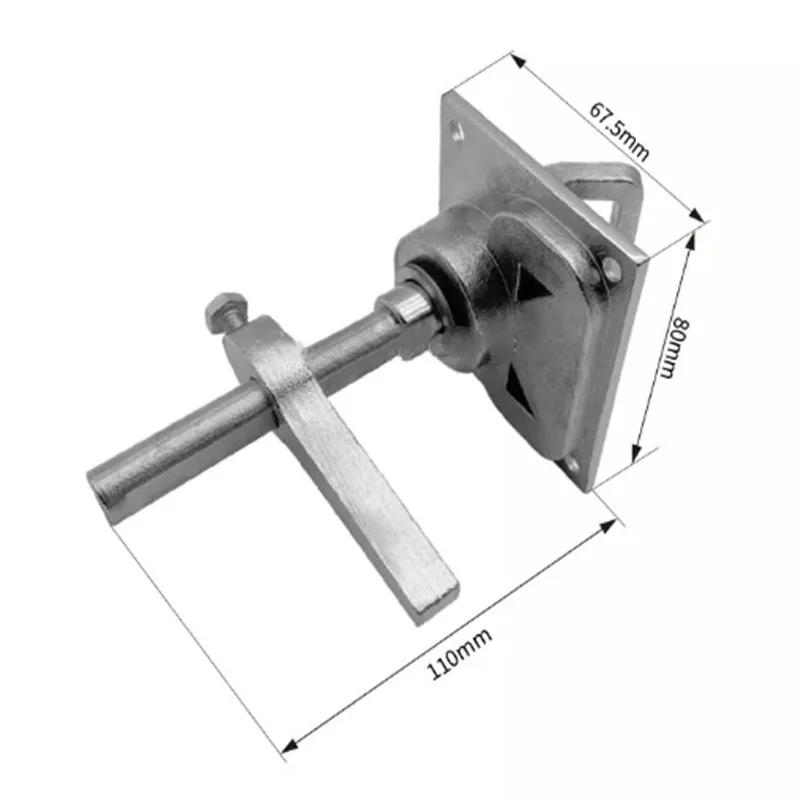 STTL Marine Stainless Steel 316 Boat Locking Pull Hatch Latches Turning Lock Lift Handle Slam Latch
