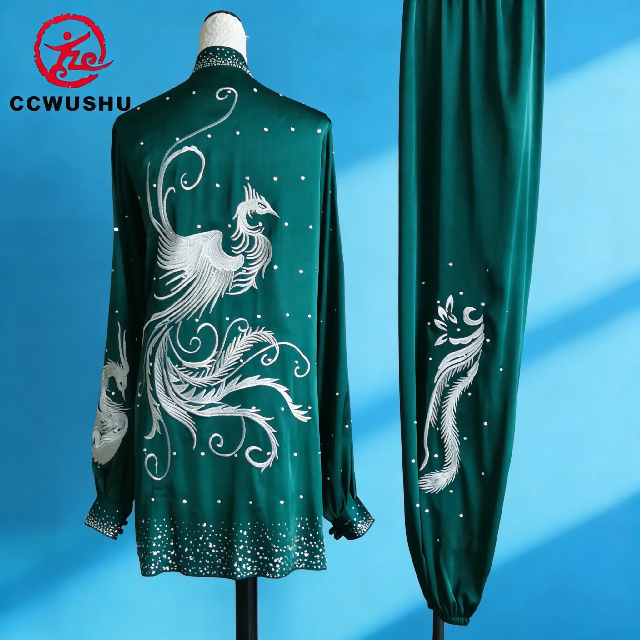 Tailor-Made Clothing for Martial Arts Competition, Embroidered Clothing, Wushu clothes, Taichi, Taiji, Changquan Uniform CCWUSHU view 6
