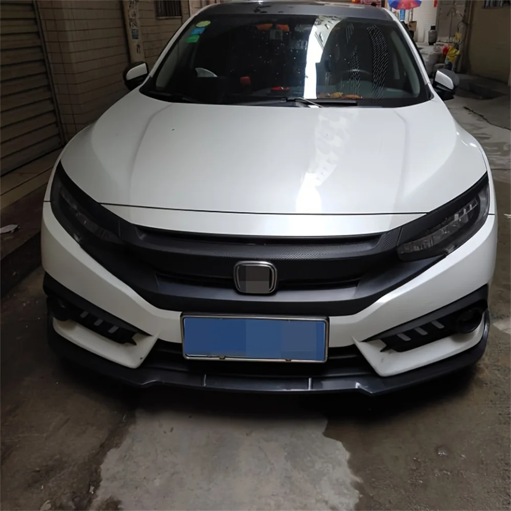 

For 2016-2020 for HONDA Civic Interior Central Control Panel Door Handle 5D Carbon Fiber Stickers Decals Car styling Accessorie