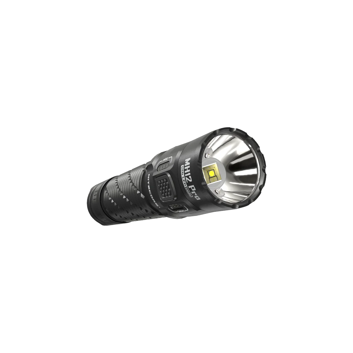 NITECORE MH12 Pro USB-C Rechargeable Compact Flashlight 3300 Lumens Beam Distance 505m White Light Tactical Torch with NL2153HP