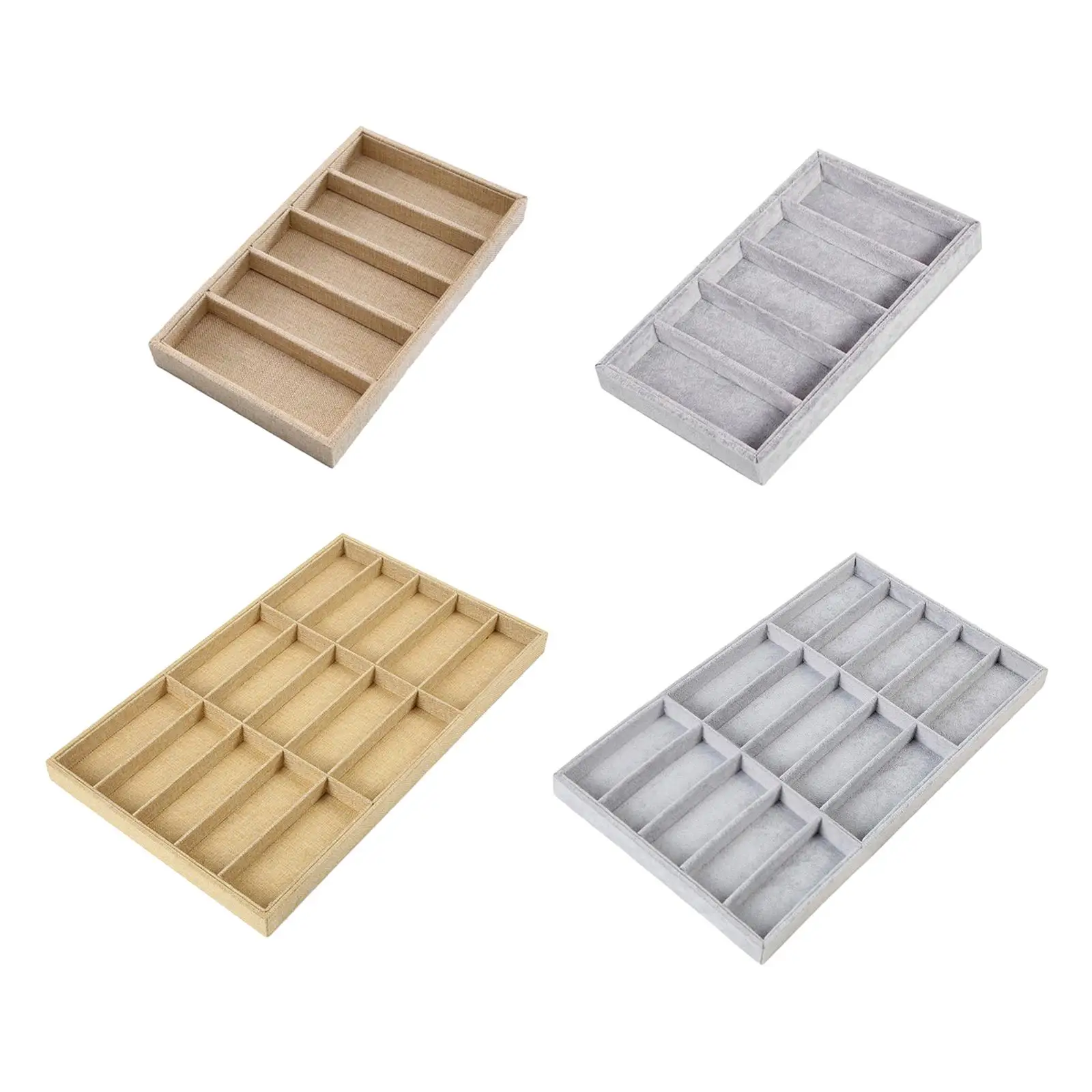 Glasses Display Tray Sunglasses Organizer Box for Showcase Desktop Store