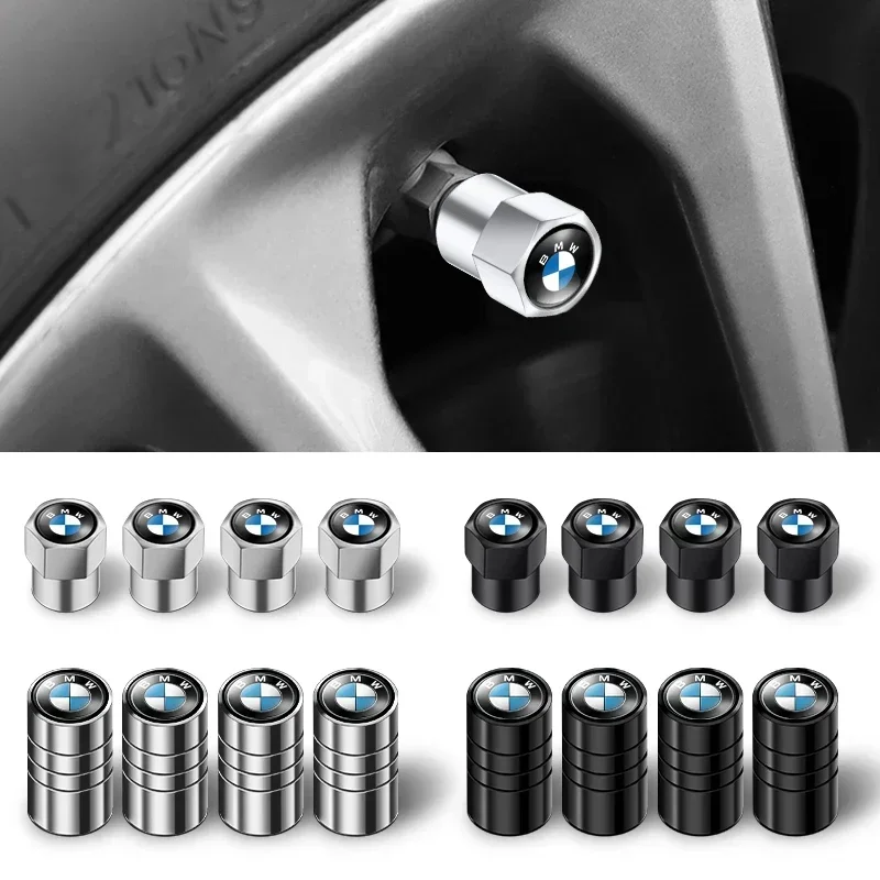 4pcs Styling Wheel Tire Valve Air Stem Cap Duust Covers For BMW M Performance E46 E90 E60 F10 F30 E39 E36 F20 E87 G30 E92 E91 X5