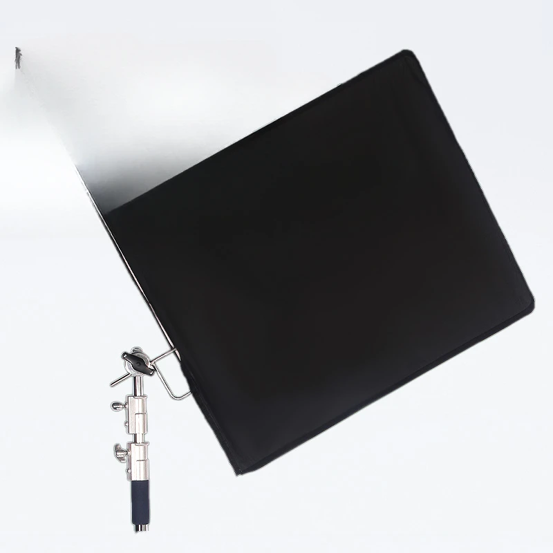 Film and television photography large black flag suit black cloth cover light-reducing flag board frame + cloth shading