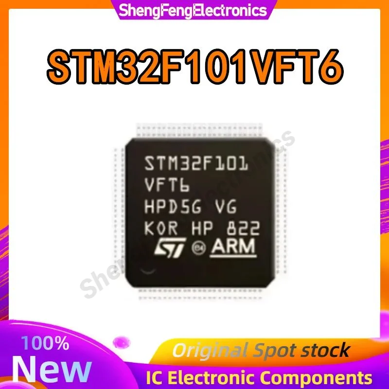 

Микроконтроллер STM32F101VFT6 LQFP100 32-разрядный MCU ARM с одним чипом