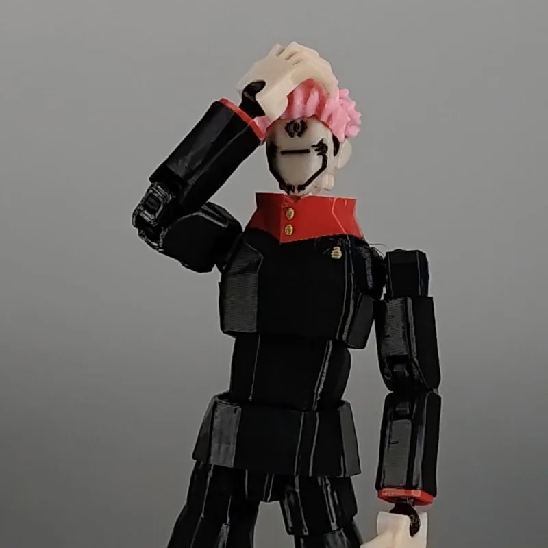 Julongsu kaisen 3d impresso ryomen sukuna anime multi-articulado shapeshift brinquedos figuras de ação manequim modelo estátua ornamentos presente