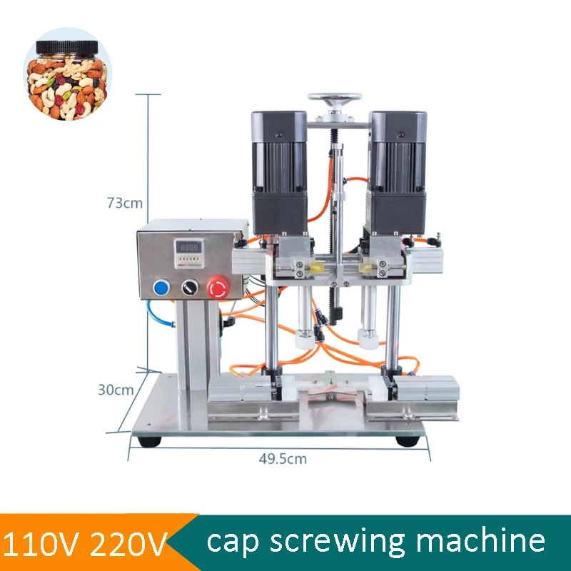 JHZ for Low Price Cup Sealing Machine Automatic Rotary Bottle Cap Locking Machine Plastic Bottle Capper Screw Tightener Mineral