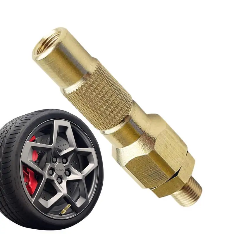 

Air Valve Extension Air Inflation Tyre Brass Conversion Nozzle Car Wheel Accessories For Bicycle Scooter Car SUV Mountain Bike