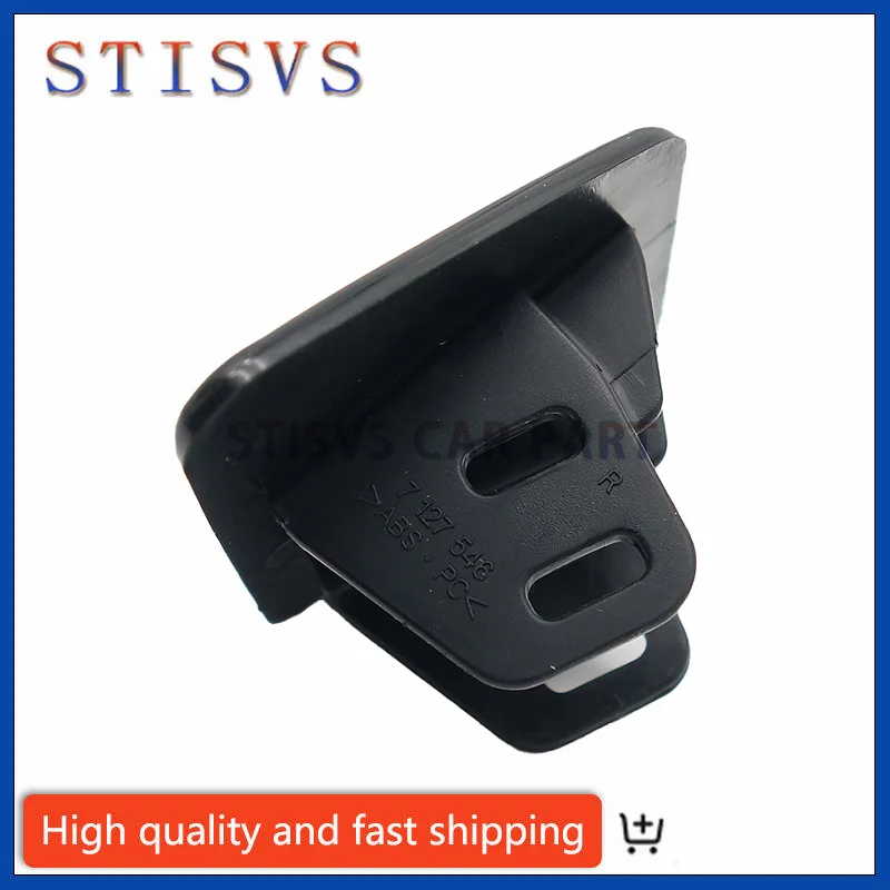 Right Bumper Headlight Washer Nozzle Cover Cap Black/Grey 61678031308 For BMW 3 Series E90 05-09 High Quality Car Accessories