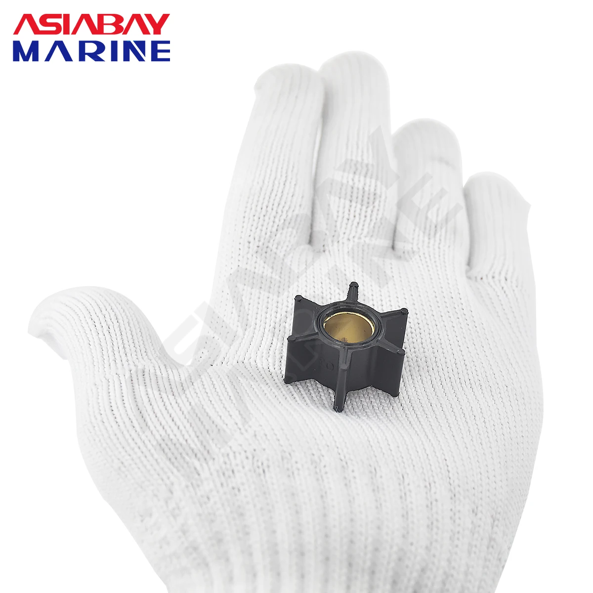 Крыльчатка водяного насоса 47-89981 для подвесного мотора Mercury Mariner 4hp 4.5hp 6hp 7.5hp 9.8hp 10hp Quicksilver 47-65957