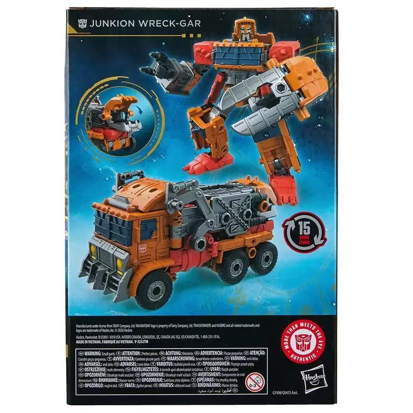 

Transformers Wreck-Gar Action Figure - Optimus Prime Movie Role Decoration Hand Model Studio Birthday Gift in Stock