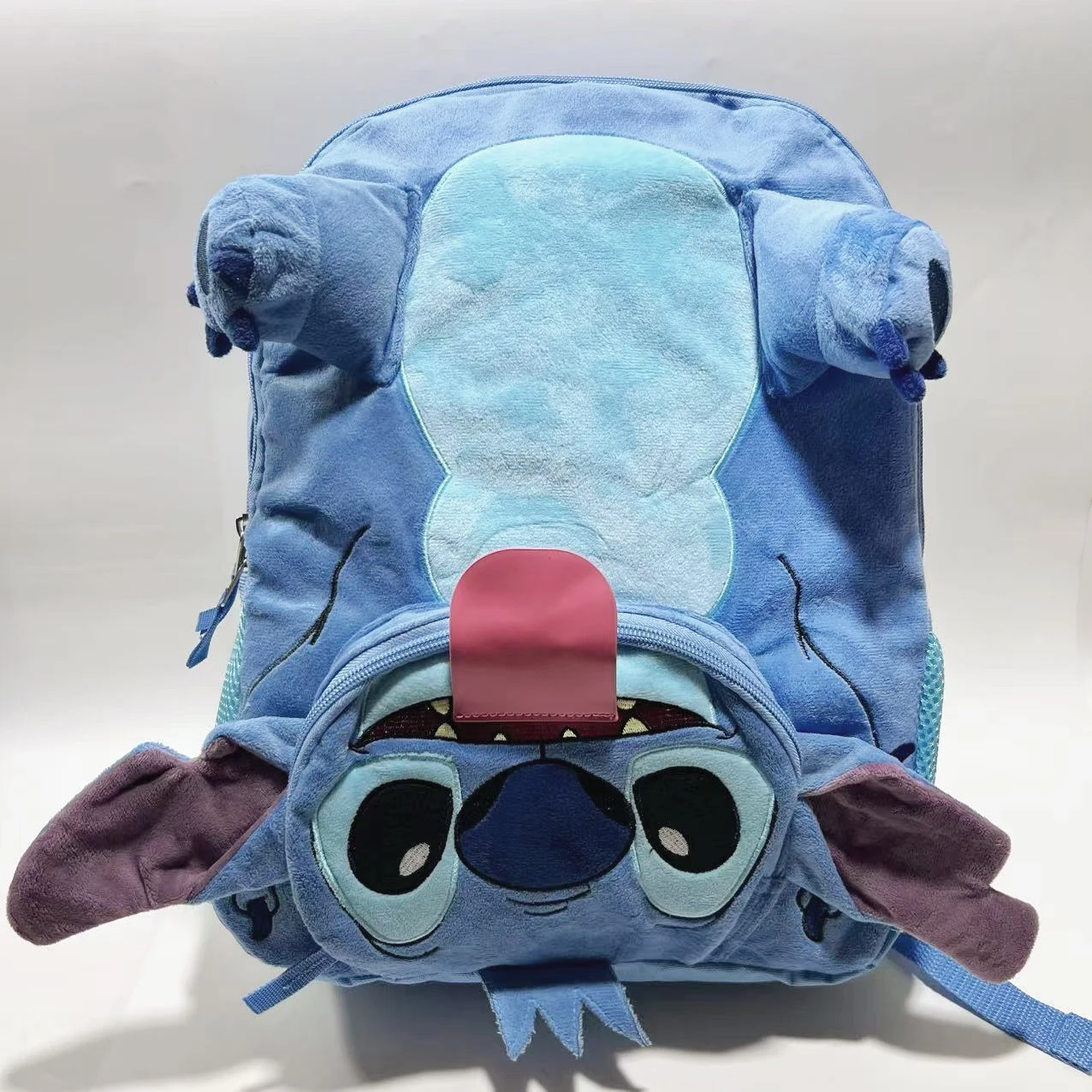 

New Stitch Backpack, Stitch Inverted Large Capacity Doll Versatile Big Backpack In Stock