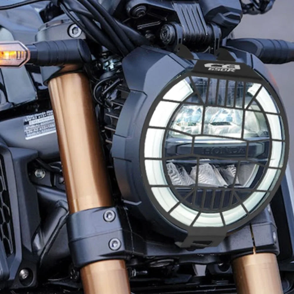 

FOR Honda CB650R Light Cover Headlight Guard CB 650R 2018 2019 2020 2021 2022 2023 Front Light Headlamp Guard Grill Protector
