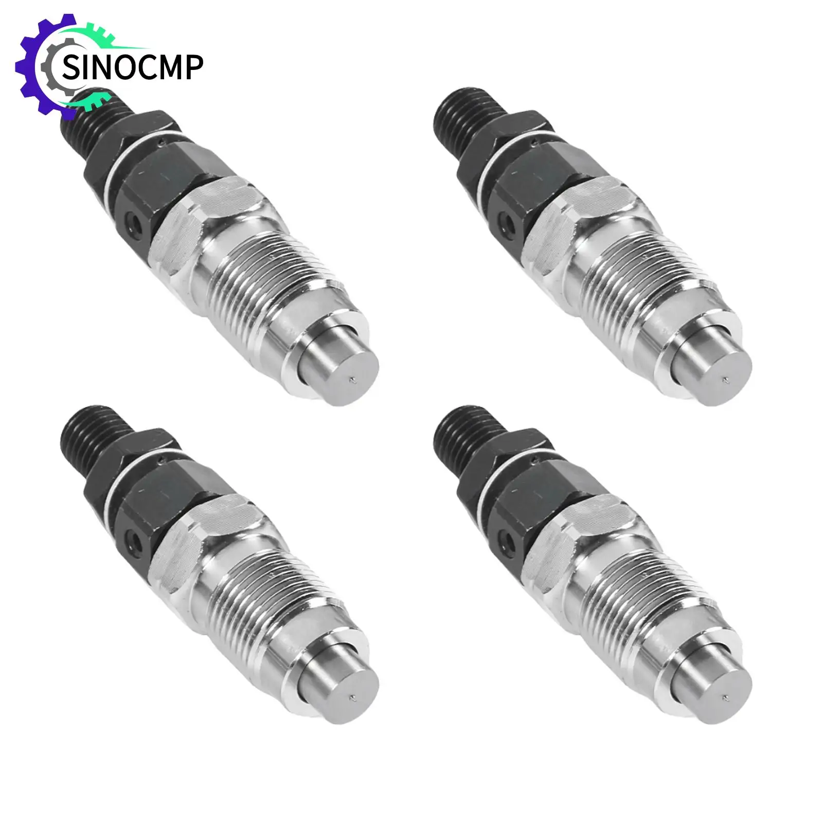 

SINOCMP 4pcs Fuel Injector 093500-4460 093500-3650 23600-69055 for Toyota 1PZ 1HZ 2C-TL 3C-T 093500-5350 093500-5760 093500-5430