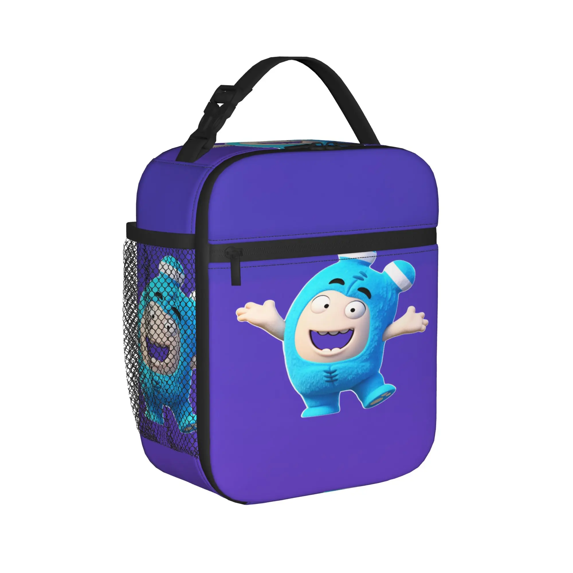 

Cartoon Oddbodes Lunch Bag Portable Lunch Box Unisex Office Custom Cooler Bag Vintage Waterproof Thermal Lunch Bags
