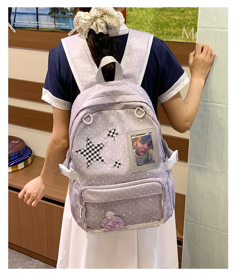 Kawaii Starry Harajuku Ita College Backpack - Limited Edition