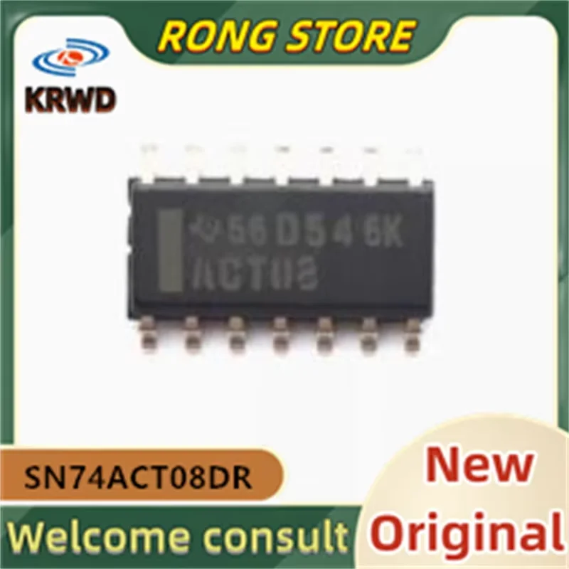 (20PCS/50PCS) ACT08  SN74ACT08 SN74ACT08DR ACTOB  SOP-14 New and Original Chip IC