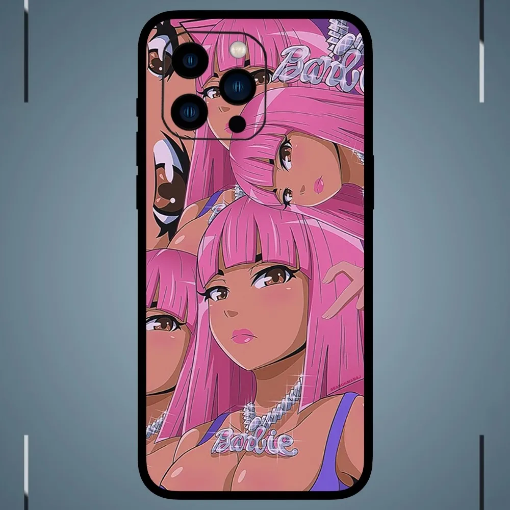 Singer Nicki Minaj Phone Case For iPhone 15 14 13 12 11 Pro Max mini XS XR X 8 Plus SE Cover