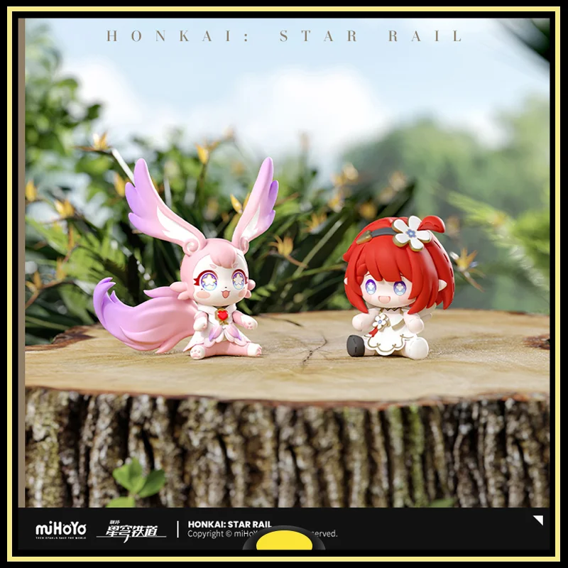 

Honkai Star Rail Genuine Pom-Pom Sparkle Action Figure Q-version Doll Amusement Collectible Peripheral Products Original