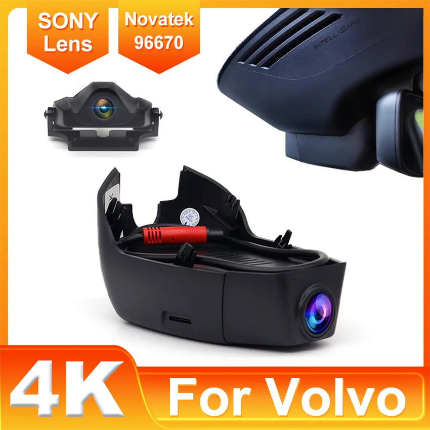 

For Volvo V60 S60 2018-2022 Front and Rear plug and play Dash Cam for Car Camera Recorder Dashcam WIFI Car Dvr Recording Devices