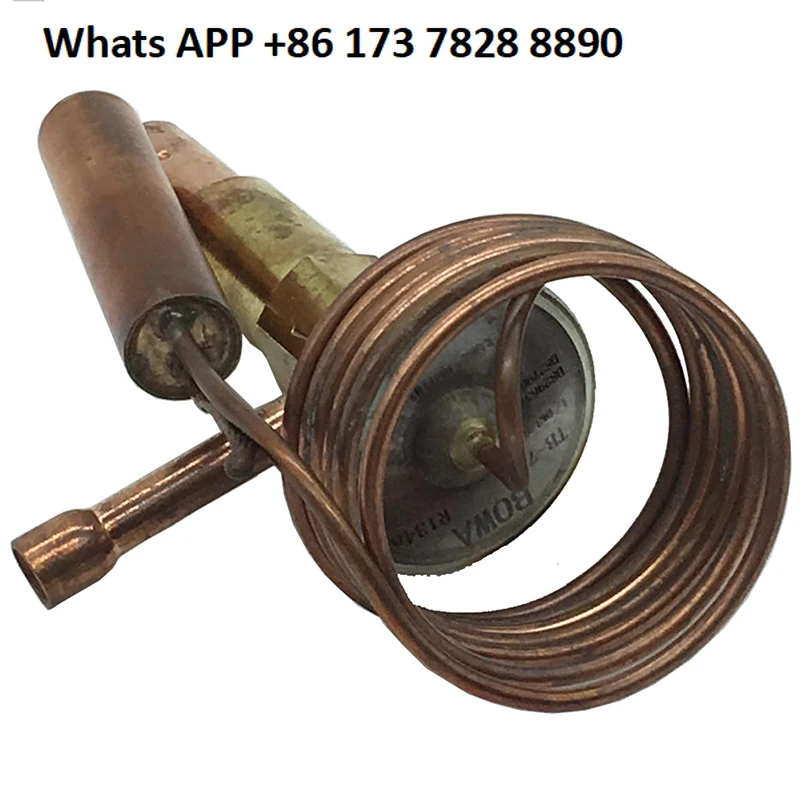 

1.3TR, R22 fixed superheat thermal expansion valve for electrical cabinet air conditioning or supermarket refrigeration