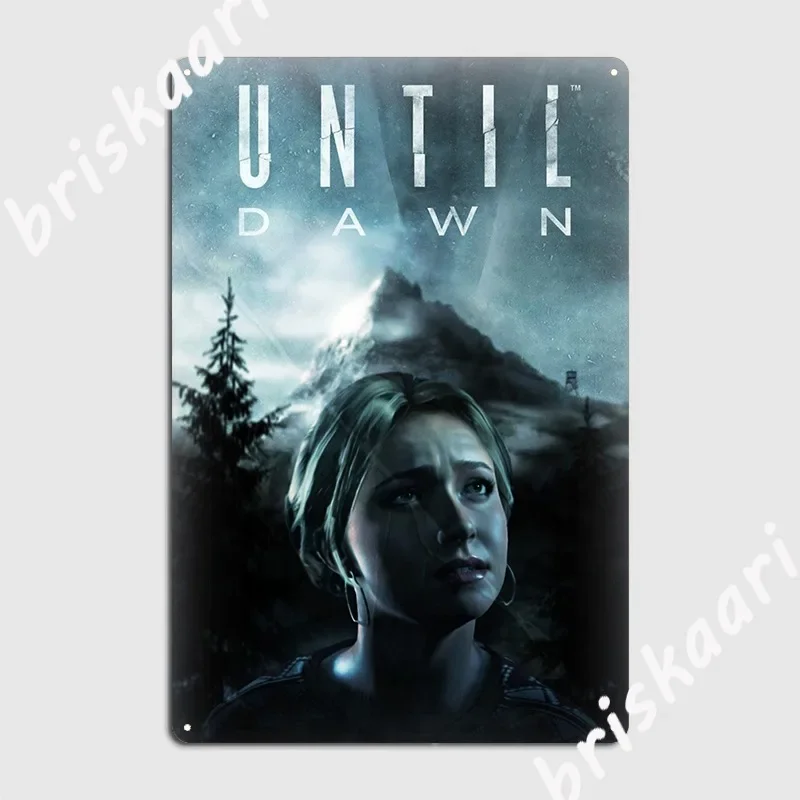Until Dawn Sam Metal Sign Custom Club Plaques Mural Tin Sign Posters