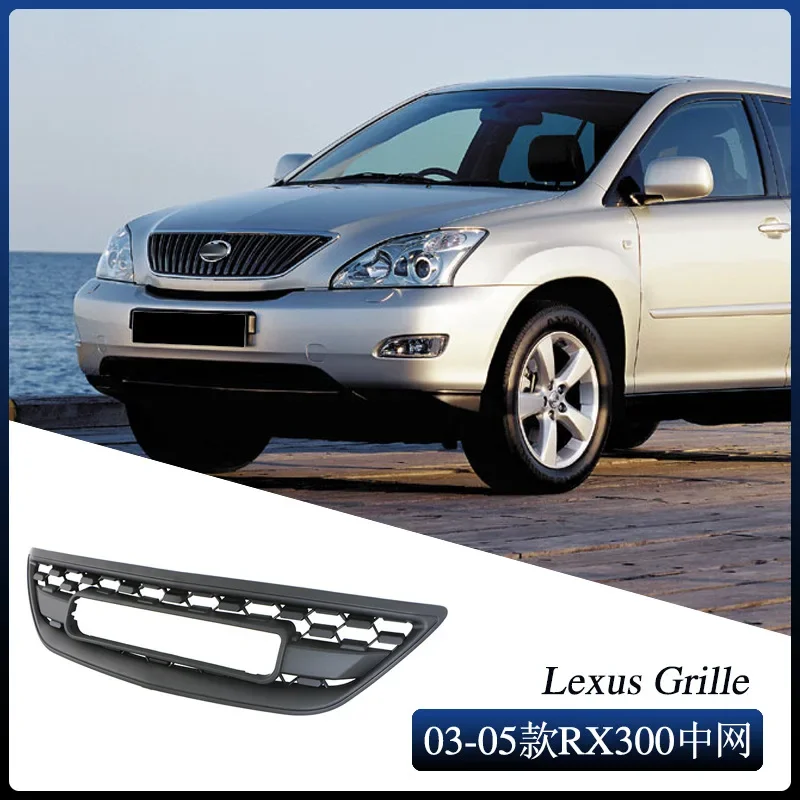 car Front Bumper Grille Trim for 2003-2005 LEXUS RX300 GRILLE auto Racing grills