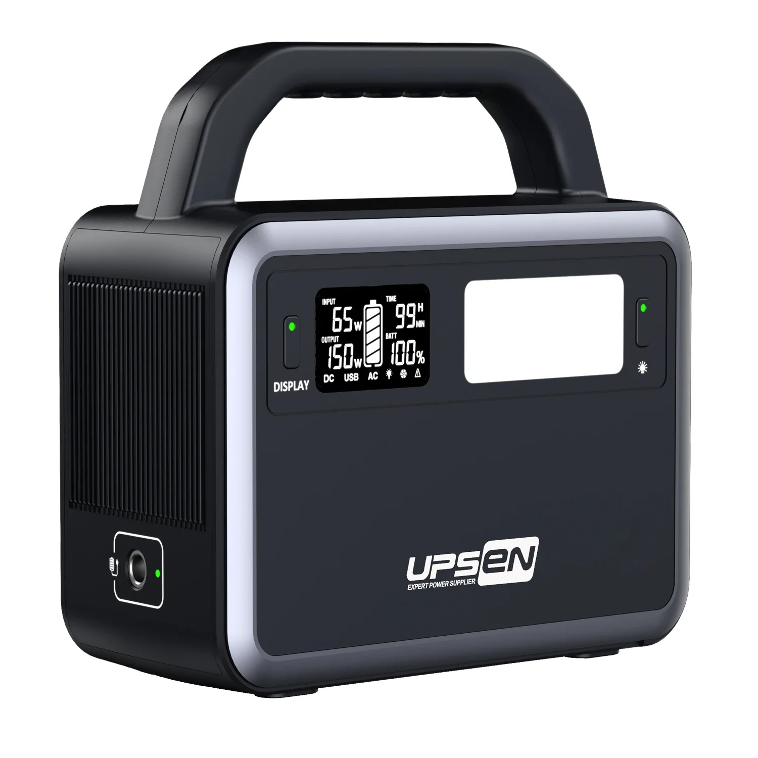 150w 52400mah Portable Power Station Mini Solar Generator Camping Lithium Battery Emergency