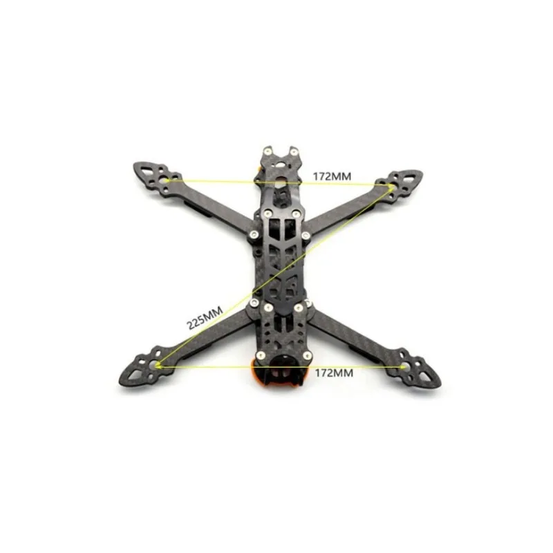 

Carbon fiber crossing frame 5/6/7/8/9 inch, crossing machine drone flower fly