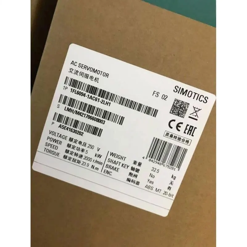

Совершенно новый 1FL6094-1AC61-2LB1 1FL6094-1AC61-2LH1 Гарантия один год