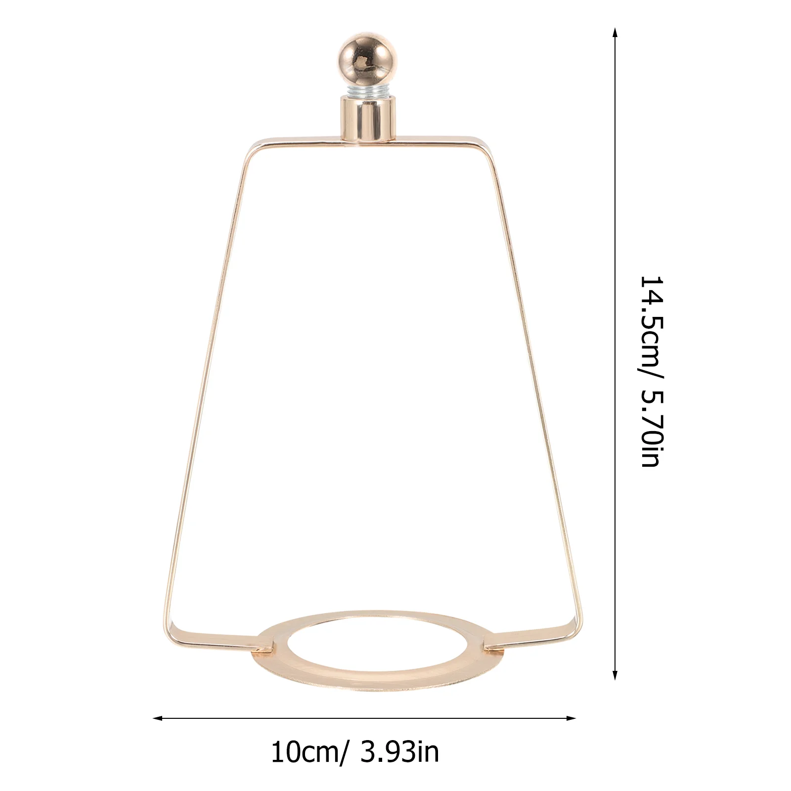 Lamp Harp Metal Lamp Shade Frame Lamp Shade Adapter Diy Lighting Accessory