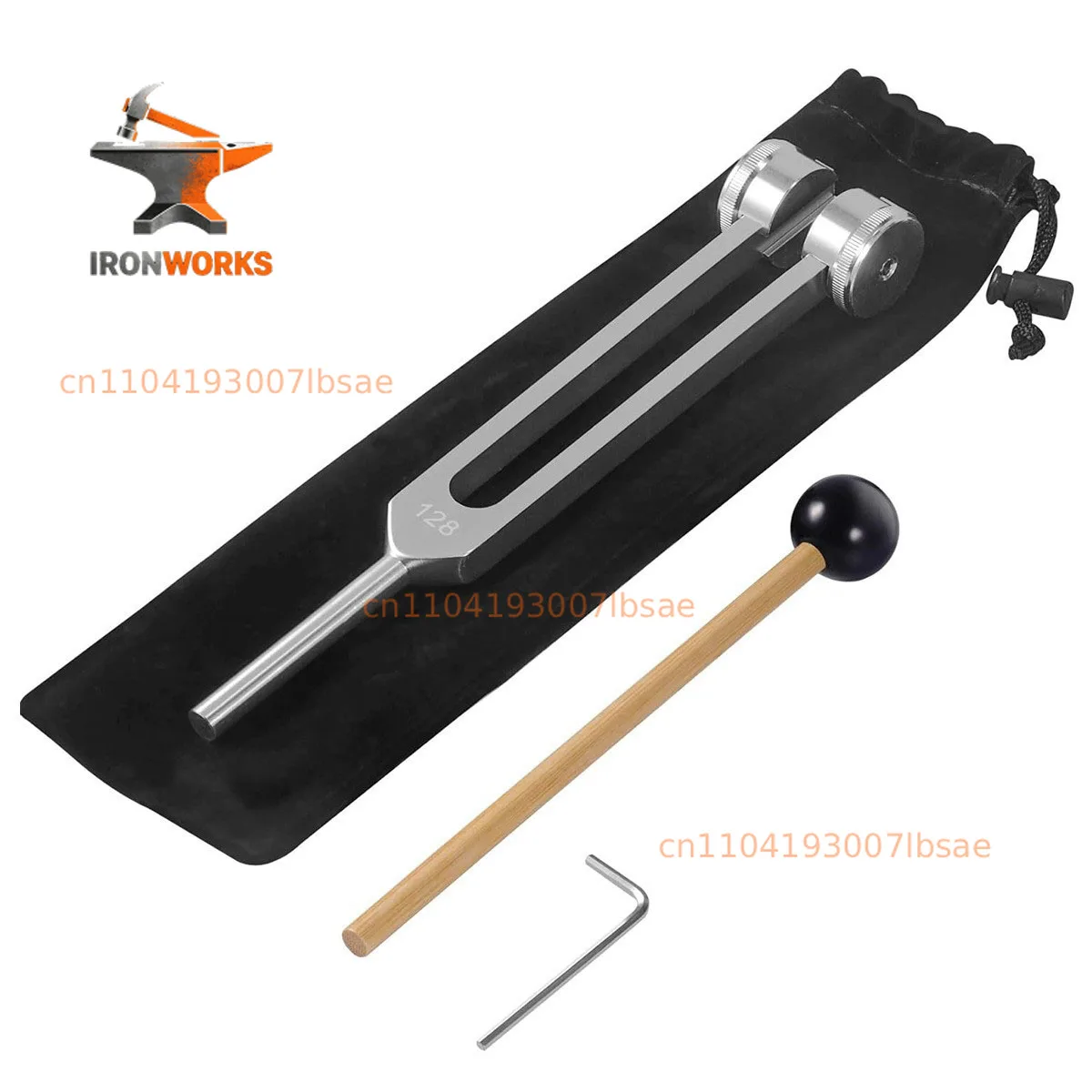 Tuning Fork for Healing Repair Reliever Stress & Healing Musical Instrument with Silicone Hammer Tuning Fork