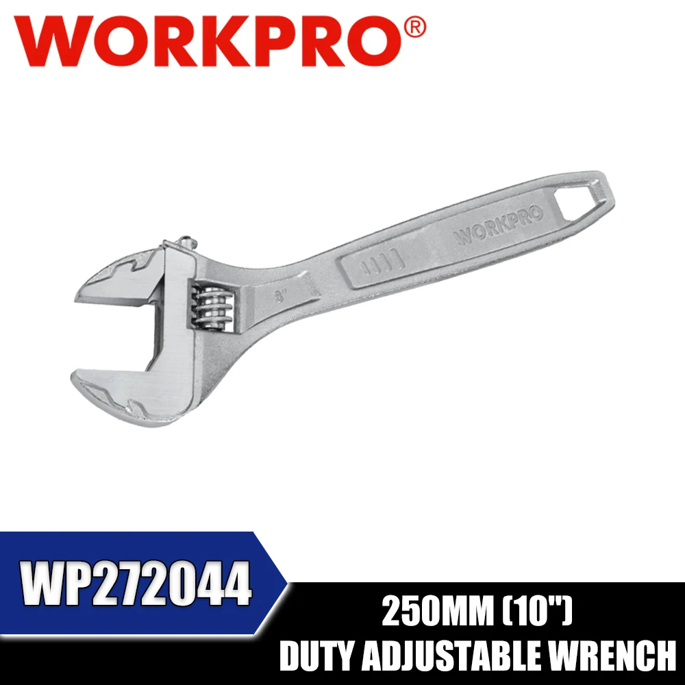WORKPRO WP272043 WP272044 WP272045 Duty Adjustable Wrench Hand Tools