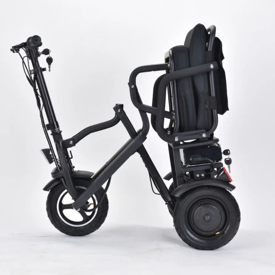 easy fold up mobile compact light weight mini 3wheel electric mobility scooter for old people