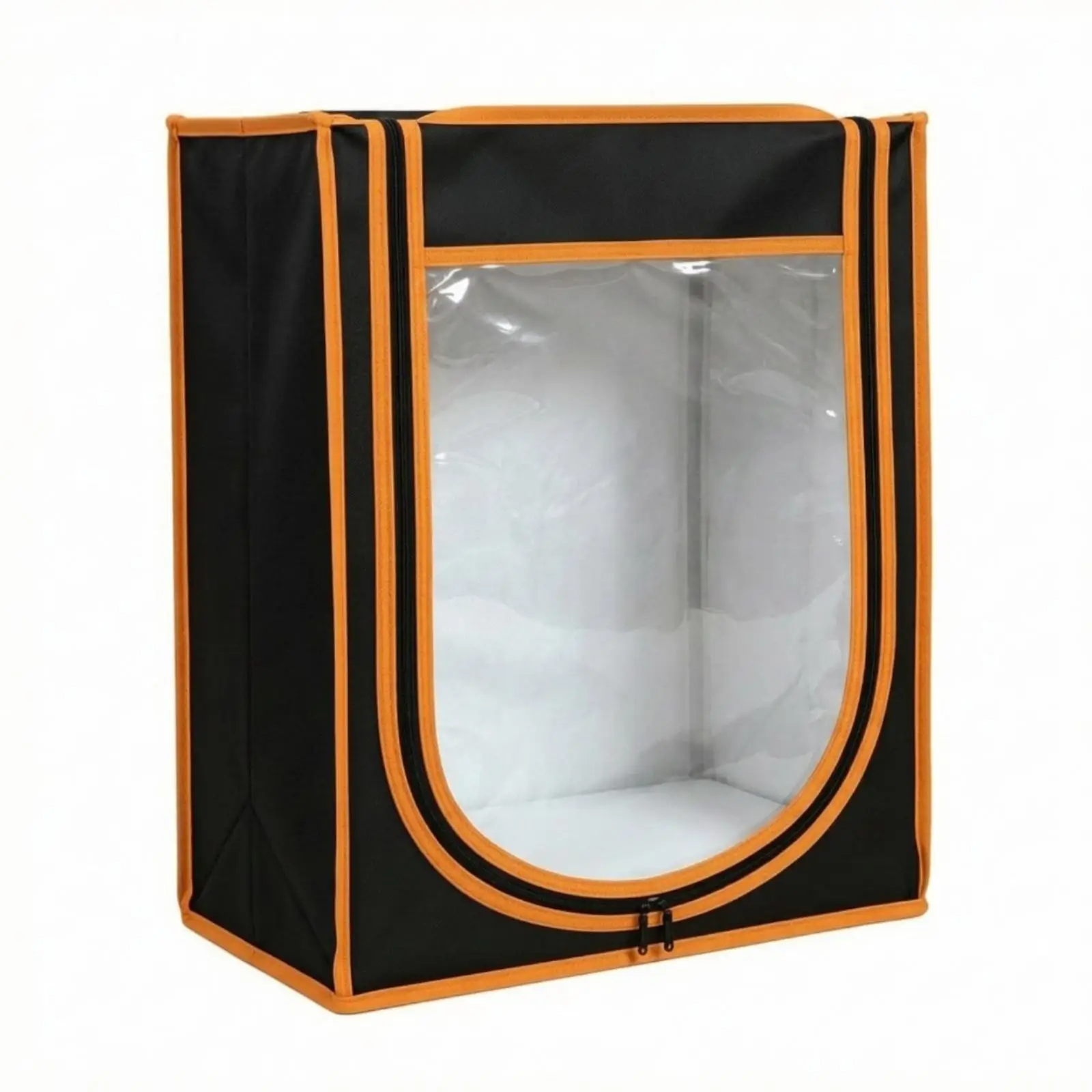 Filament Storage Box Dustproof Filament Organizer Zipper-Sealed Organizer with Window for Additive Manufacturing Hobbyists,