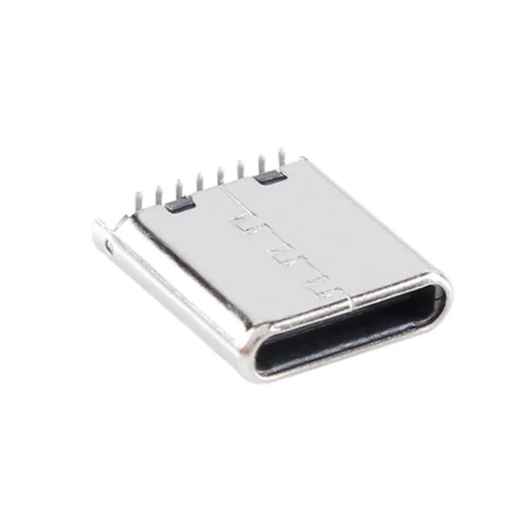 1-10pcs 16Pin USB Type C Connector Vertical SMT Male interface Socket Plug Charging Port Connector 16P Type-C Jack