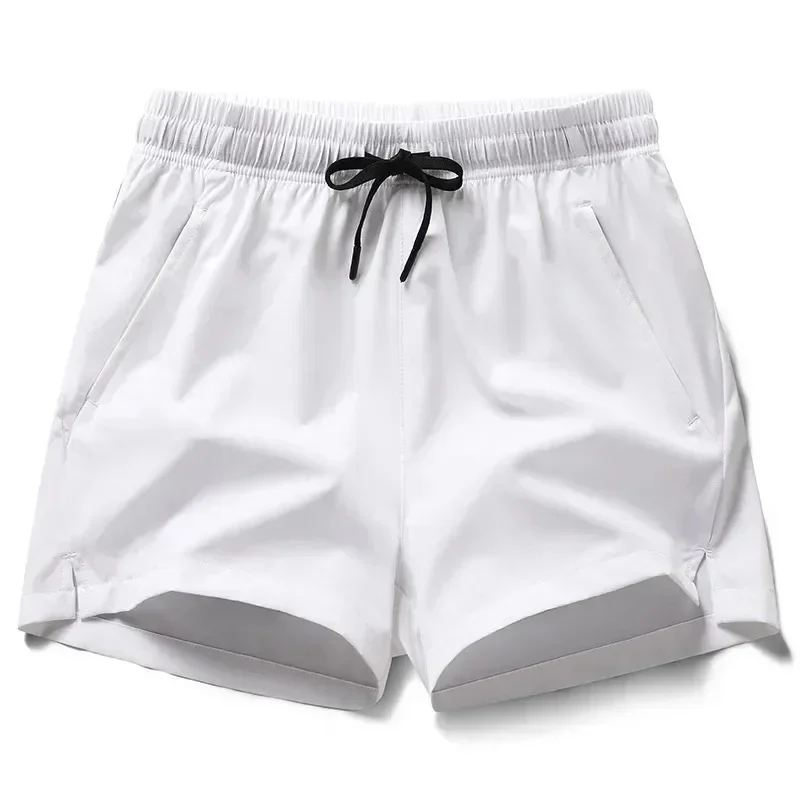 Men's Summer Sports Running Shorts Swim Trunks Quick Dry Shorts Breathable Drawstring With Pockets For Surfing Beach
