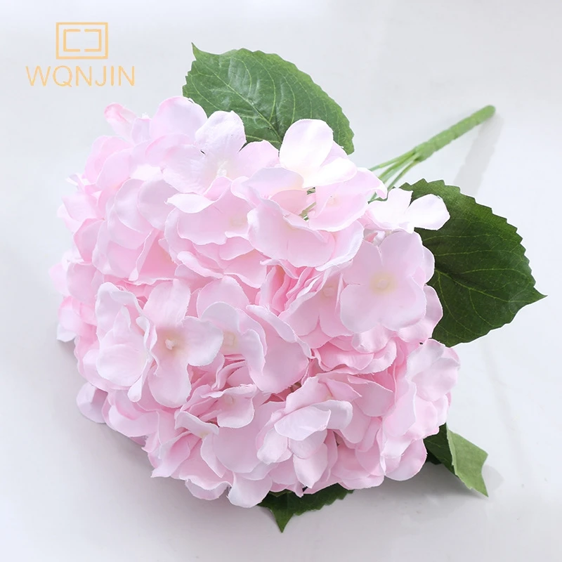 1 Strauß künstliche große Hortensie Blume nach Hause Hochzeits feier Geburtstag Neujahr Valentinstag Blumen dekor künstliche Blume – Detail 16