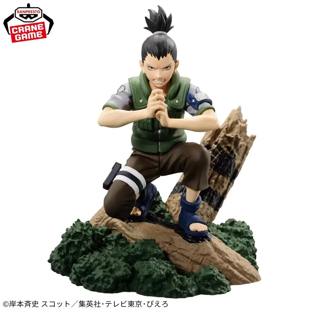 In Stock Original Banpresto Memorable Saga Naruto Nara Shikamaru Figure Anime Genuine Model Toy